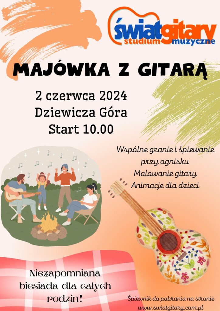 Majówka z gitarą 2024 - Świat Gitary Poznań